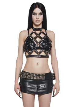 Widow Belts & Harnesses*Safe Words Chest Harness
