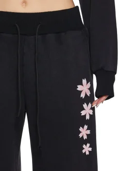 Dolls Kill x NARUTO SHIPPUDEN Bottoms|Pants*Sakura Wide Leg Sweatpants