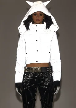 Club Exx Outerwear*Savage Signalz Reflective Jacket