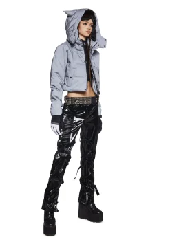 Club Exx Outerwear*Savage Signalz Reflective Jacket