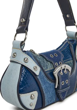 Current Mood Bags*Savage Ways Denim Shoulder Bag