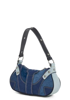 Current Mood Bags*Savage Ways Denim Shoulder Bag