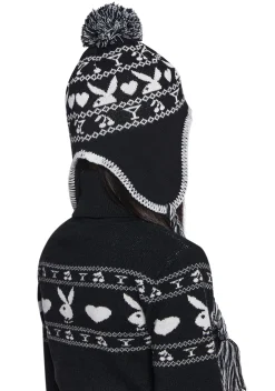 Playboy by Dolls Kill Hats*Seductive Icon Knit Beanie