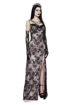 Widow Dresses*Sensual Premonition Maxi Dress