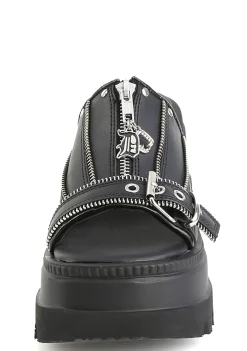 Demonia Sandals*Shaker-07 Platform Sandal Wedges