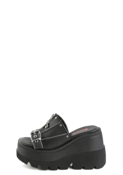 Demonia Sandals*Shaker-07 Platform Sandal Wedges