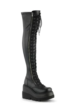 Demonia Boots|Platforms*Shaker-374 Thigh High Boots