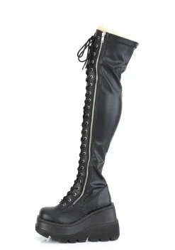 Demonia Boots|Platforms*Shaker-374 Thigh High Boots