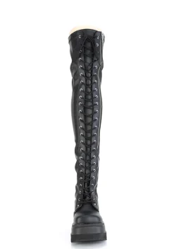 Demonia Boots|Platforms*Shaker-374 Thigh High Boots
