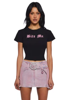Sugar Thrillz Tops|Plus*She Bites Baby Tee