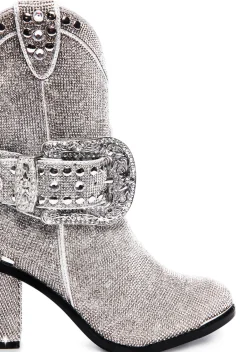 BOY Club Exx Boots|Cowboy Boots*Sheriff Shine Cowboy Boots - Silver