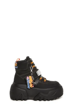 Dolls Kill x NARUTO SHIPPUDEN Platforms|Sneakers*Shinobi Shield Platform Sneakers