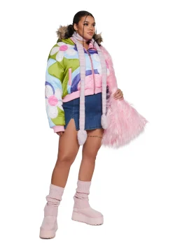 dELiA*s by Dolls Kill Outerwear|Tops*Show And Tell Puffer Jacket