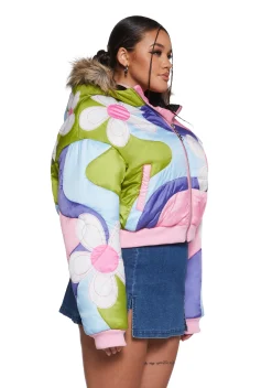 dELiA*s by Dolls Kill Outerwear|Tops*Show And Tell Puffer Jacket