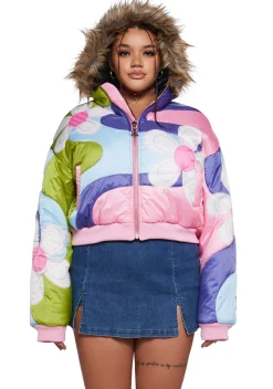 dELiA*s by Dolls Kill Outerwear|Tops*Show And Tell Puffer Jacket