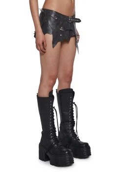 Namilia Bottoms|Skirts*Shredded Mini Skirt