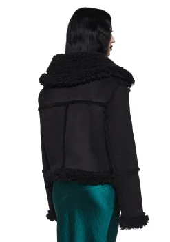 Widow Outerwear|Plus*Shrouded Secrets Cropped Coat