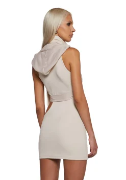 DARKER WAVS Dresses|Mini Dresses*Signal Cut Out Wrap Mini Dress