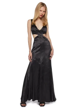 Unholy Dresses*Silken Steps Cut Out Dress