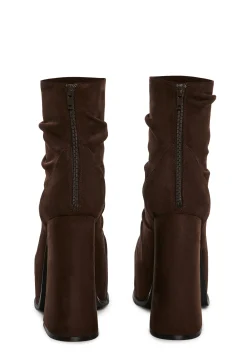 Current Mood Boots*Simmer Down Platform Booties