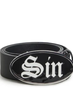 Generation Kiss Belts & Harnesses*Sin Enamel Buckle Belt