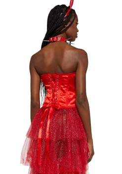 Trickz N' Treatz Corsets|Tops*Sinful Means Corset Top