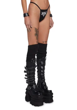 Widow Lingerie*Sinner Graphic Thong