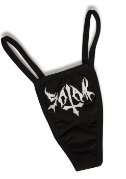 Widow Lingerie*Sinner Graphic Thong