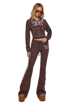 dELiA*s by Dolls Kill Outerwear|Sweatshirts & Hoodies*Skater Heart Crop Hoodie