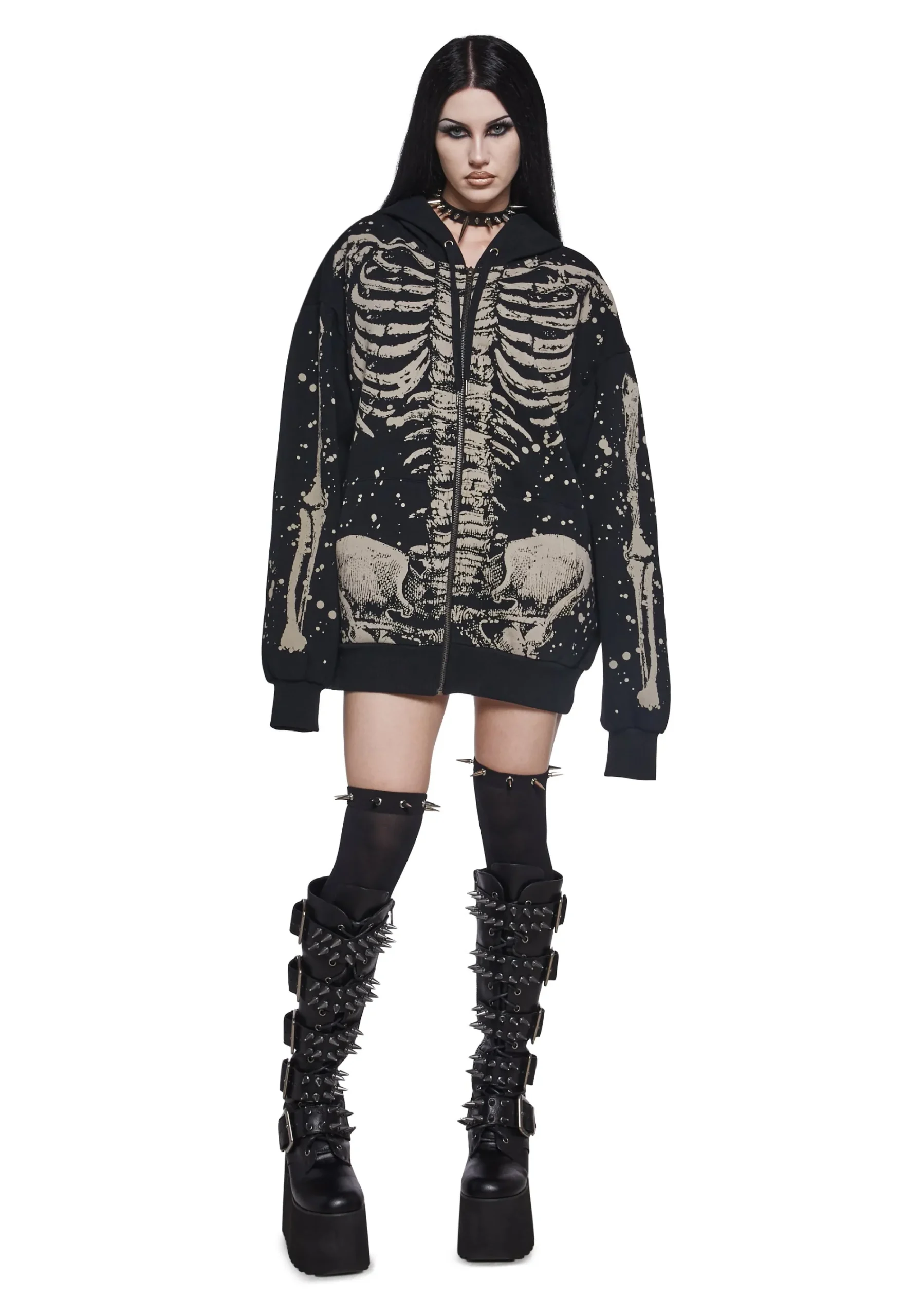 Trickz N' Treatz Outerwear|Sweatshirts & Hoodies*Skeleton Stories Oversized Hoodie