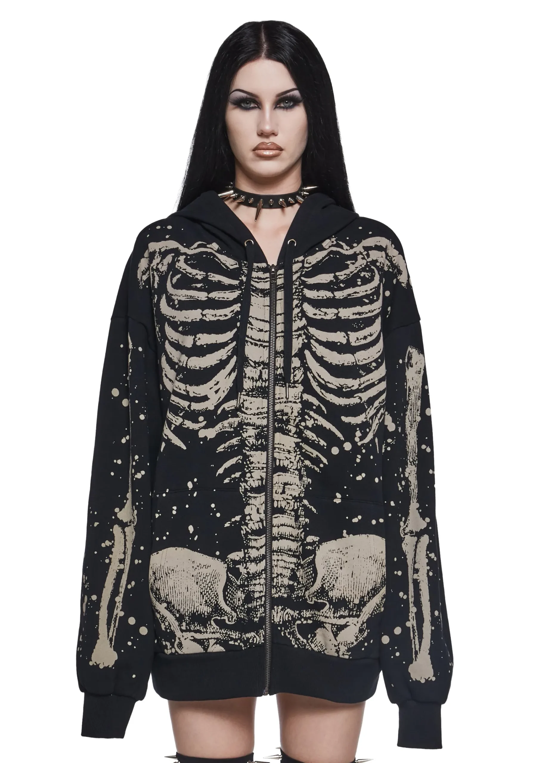 Trickz N' Treatz Outerwear|Sweatshirts & Hoodies*Skeleton Stories Oversized Hoodie