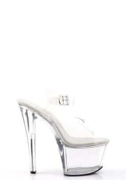 Pleaser Platforms*Sky-308 Clear Platform Heels