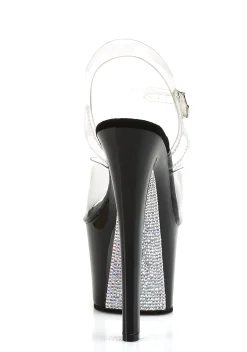 Pleaser Platforms|Heels*Sky-308 Crystal Strap Sandals