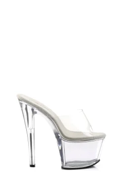 Pleaser Heels|Sandals*Sky-301 Platform Slides