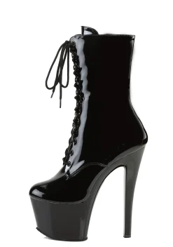Pleaser Boots*Sky-1020 Vinyl Ankle Boots