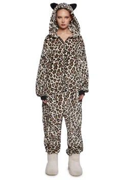 Current Mood Jumpsuits & Rompers*Sleepover Ready Leopard Jumpsuit