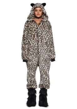 Current Mood Jumpsuits & Rompers*Sleepover Ready Leopard Jumpsuit