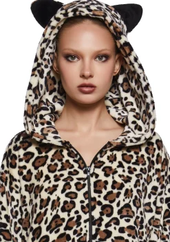 Current Mood Jumpsuits & Rompers*Sleepover Ready Leopard Jumpsuit