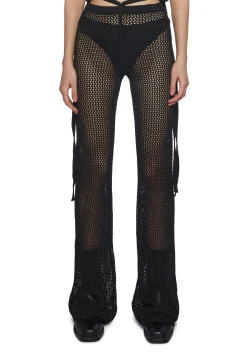 Current Mood Bottoms|Pants*Small Town Outlaws Crochet Pants