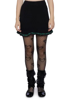 Sugar Thrillz Bottoms|Skirts*Snowbound Heirloom Mini Skirt