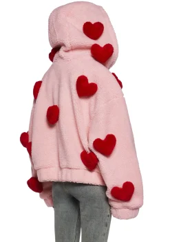 Sugar Thrillz Outerwear|Sweatshirts & Hoodies*Snuggle Wonderland Cropped Sherpa Jacket