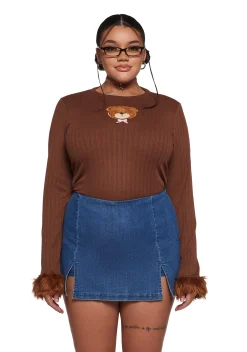 dELiA*s by Dolls Kill Tops|Plus*So Lovable Long Sleeve Top