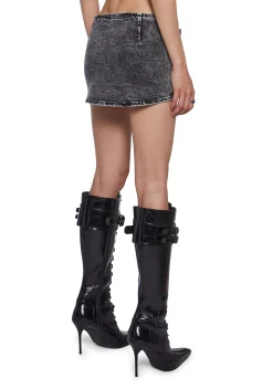 Generation Kiss Bottoms|Skirts*Sofie Belted Skirt - Black