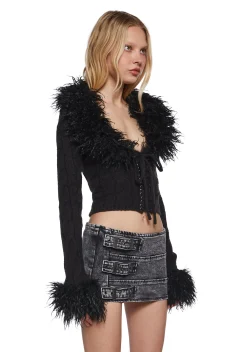 Generation Kiss Bottoms|Skirts*Sofie Belted Skirt - Black