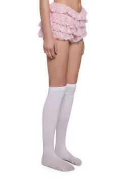 X_JNK USA Bottoms*Soft Girl Ruffled Bloomers - Pink