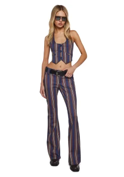 dELiA*s by Dolls Kill Tops|Plus*Soho Chic Striped Vest