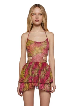 Club Exx Dresses|Plus*Sonic Sunburst Cut Out Dress