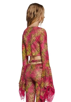 Club Exx Bottoms|Pants*Sonic Sunburst Flare Pants