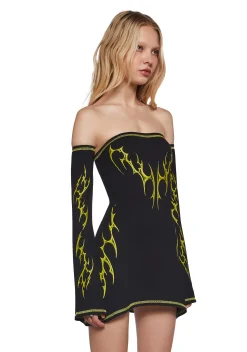 Club Exx Dresses|Plus*Soul Taker Dress And Gloves Set