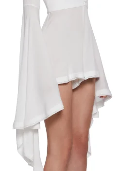 Current Mood Jumpsuits & Rompers|Plus*Soulful Bliss Long Sleeve Romper - Off White